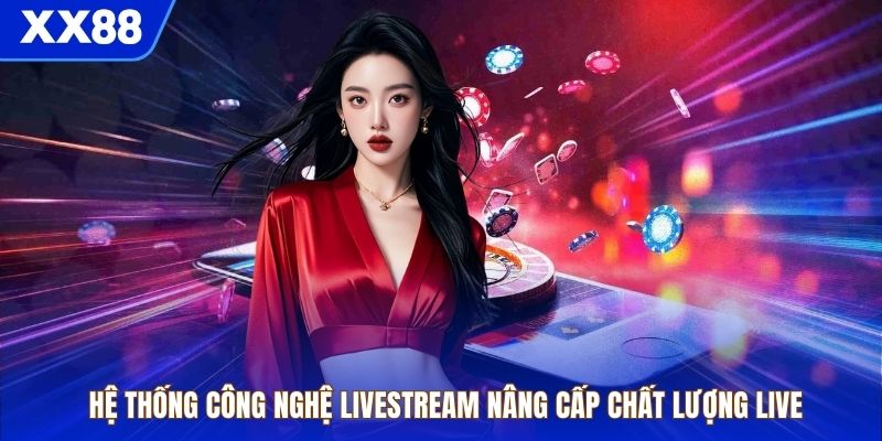Hệ thống công nghệ livestream nâng cấp chất lượng live
