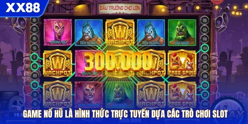 Game nổ hũ là hình thức trực tuyến dựa các trò chơi slot