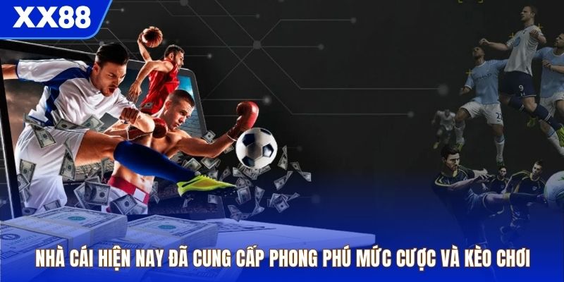 Nhà cái hiện nay đã cung cấp phong phú mức cược và kèo chơi 